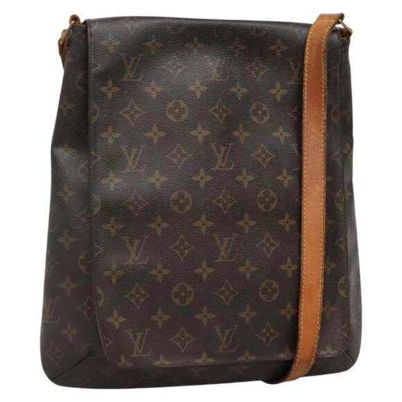 LOUIS VUITTON Monogram Musette Shoulder Bag M51256 LV Auth bs28577 - Picture 1 of 15